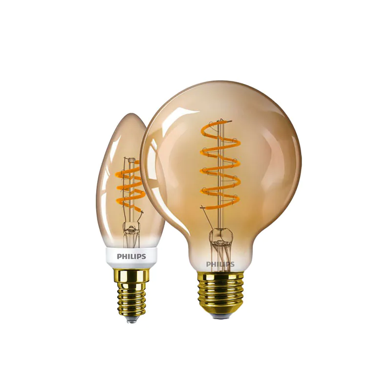 Bombillas LED Color oro