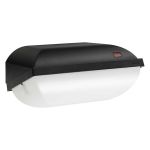  Philips LED Seguridad Coreline BWC120 Negro 14W 1800lm - 830 Luz Cálida | 282x178mm - IP54 - Sensor De Luz