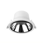 Noxion Downlight LED Apollo 20W 2300lm 60D - 830 Luz Cálida | 220mm - Recorte 200mm - Alu Reflector - UGR <19