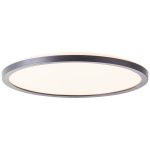 Brilliant Sorell Luz de techo Plástico Negro Blanco 15W 2500lm - 830-865 CCT | 294mm - Mando A Distancia Regulable