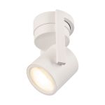 SLV Oculus Pared y Luz de techo Aluminium Blanco 11W 780lm - 920-930 Dim To Warm | Mejor Reproducción De Color - Regulable 