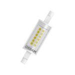 Osram Slim Line LED R7s 78mm 6W 806lm - 827 Luz muy Cálida | Reemplazo 60W
