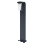 Ledvance Smart+ Wi-Fi LED Lámpara de pedestal Cascade Oscuro Gris Al Aire Libre 10W 420lm - 830 Luz Cálida | 80cm - RGBW - Regulable