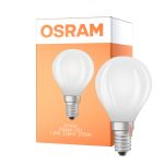 Osram LED Classic LED E14 Pera Con Filamento Mate 1.2W 255lm - 827 Luz Muy Cálida | Reemplazo 25W