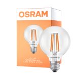 Osram LED Lamps E27 Globe Con Filamento Clara 2.2W 470lm - 827 Luz Muy Cálida | Reemplazo 40W