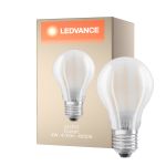 Ledvance Classic LED E27 Pera con Filamento Mate 4W 470lm - 840 Blanco Frio | Reemplazo 40W