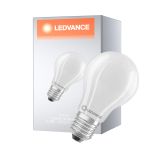 Ledvance Classic Superior LED Bulbo E27 Pera Con Filamento Mate 5.7W 1055lm - 827 Luz Muy Cálida | Regulable - Reemplazo 75W