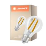 Ledvance Classic LED E27 Pera Con Filamento Clara 2.2W 470lm - 827 Luz Muy Cálida | Regulable - Reemplazo 40W