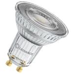 Ledvance Foco LED GU10 PAR16 3.7W 350lm 36D - 927 Luz Muy Cálida | Mejor Reproducción De Color - Regulable - Reemplazo 35W
