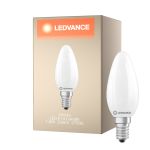 Ledvance Classic LED E14 Vela Mate 1.8W 250lm - 827 Luz Muy Cálida | Reemplazo 25W
