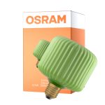 Osram Decor LED Lamp Verde Vidrio E27 3.5W 300lm - 827 Luz Muy Cálida | Reemplazo 25W