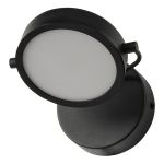 Ledvance Decor Disco Luz De Pared Negro 11W 370lm - 930 Luz Cálida | Mejor Reproducción De Color