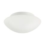 Nordlux Luz de techo Ufo Vidrio Blanco | IP44 - Apta para 1x E27