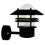 Nordlux Blokhus Up Luz De Pared Negro | Apta para 1x E27