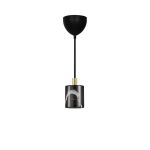 Nordlux Siv Colgante De Luz Mármol y Metal Negro | 65mm - Apta para E27