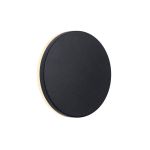 Nordlux Artego Luz De Pared Aluminium Negro 8W 468lm - 830 Luz Cálida 