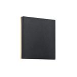 Nordlux Artego Luz De Pared Aluminium Negro 8W 484lm - 830 Luz Cálida