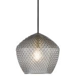 Nordlux Orbiform Colgante De Luz Vidrio Gris | Apta para 1x E27