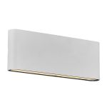 Nordlux Kniver Luz De Pared Aluminium Blanco 10W 900lm - 830 Luz Cálida