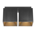 Nordlux Spot Ethan 2x GU10 Negro - Aluminum | Max. 100W