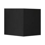 Nordlux Milda Kubi Luz De Pared Aluminium Negro 4.9W 290lm - 830 Luz Cálida