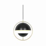 Nordlux Tavia Colgante De Luz Metal Negro | Apta para E27