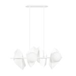 Emibig Colgante De Luz Drifton Acero Blanco | Apta para 4x E14 - Max 10W