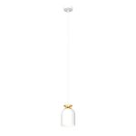 Emibig Colgante De Luz Target Acero Blanco | Apta para 1x E27 - Max 15W
