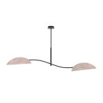 Emibig Luz de techo Lotus Acero Negro | Apta para 2x E14 - Max 10W