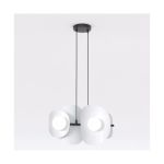 Emibig Colgante De Luz Elementi Acero Gris | Apta para 4x G9 - Max 8W