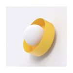Emibig Luz De Pared Lulu Acero Gris | Apta para 1x G9 - Max 8W