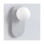 Emibig Pared y Luz de techo Viva Acero Gris | Apta para 1x G9 - Max 8W