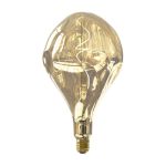 Calex XXL Organic Evo Champagne LED E27 Con Filamento 6W 100lm- 818 Luz Muy Cálida | Regulable