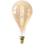 Calex XXL Splash Oro LED E27 Con Filamento 3W 250lm- 822 Luz Muy Cálida | Regulable
