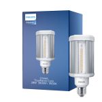 Philips TrueForce LED E27 HPL Clara 28W 3800lm 360D - 830 Luz Cálida | Reemplazo 125W