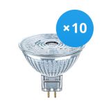 Multipack 10x Ledvance Performance Foco LED Reflector GU5.3 MR16 5W 345lm 36D - 930 Luz Cálida | Mejor reproducción de color - Regulable - Reemplazo 35W