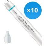 Multipack 10x Philips Tubo LED T8 MASTER Value (EM/Mains) Ultra Output 23W 3700lm - 865 Luz de Día | 150cm - Reemplazo 58W