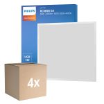 Multipack 4x Philips Panel LED Ledinaire RC065B G5 28W 3400lm - 830-840 CCT | 60x60cm - UGR <22