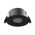 Noxion Foco LED Ares Firerated 6W 540lm 927-940 3CCT- Ajustable Negro| Recorte 68mm