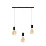 Calex XXL Oro Con Filamento Set completo - Including 3 XXL Bulbos + Cordset Rectangular base