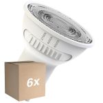 Multipack 6x Osram LED Superstar Reflector Foco GU10 PAR16 4.2W 400lm 55D - 830-840-865 CCT | Reemplazo 55W