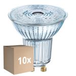 Multipack 10x Osram Parathom LED GU10 Spot Clara 4.5W 350lm - 940 Blanco Frio | Regulable - Mejor reproducción de color  - Reemplazo 50W