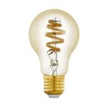 Eglo Connect.Z Smart LED Pera E27 Con Filamento Ámbar 4.9W 360lm - 827-865 Ajustable Blanco | Regulable - Reemplazo 25W