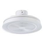 Eglo Ventilador De Techo Vallonia 1 ABS Blanco 31.7W 3200lm - 827-865 Ajustable Blanco + RGB | Regulable