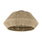 Eglo Luz de techo Alderney Acero Negro | IP20 - Apta para 1x E27 