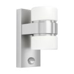 Eglo Luz De Pared Atollari Aluminium Acero Inoxidable Up & Down 4W 360lm - 830 Luz Cálida | IP44
