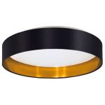 Eglo Luz de techo Maserlo 2 Acero Blanco 20W 2400lm - 830 Luz Cálida