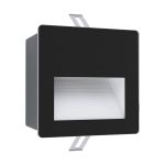Eglo Luz De Pared Aracena Aluminium Negro 3W 500lm - 840 Blanco Frio
