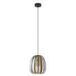 Eglo Colgante De Luz Encinitos Negro, Oro | Apta para E27