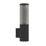 Eglo Luz De Pared Salle Al Aire Libre Aluminium Negro | Apta para E27